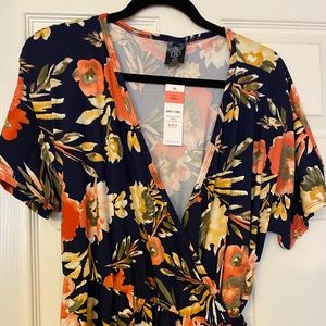 Agnes & Dora Wrap Dress NWT